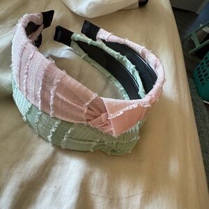 4 Textured Headbands